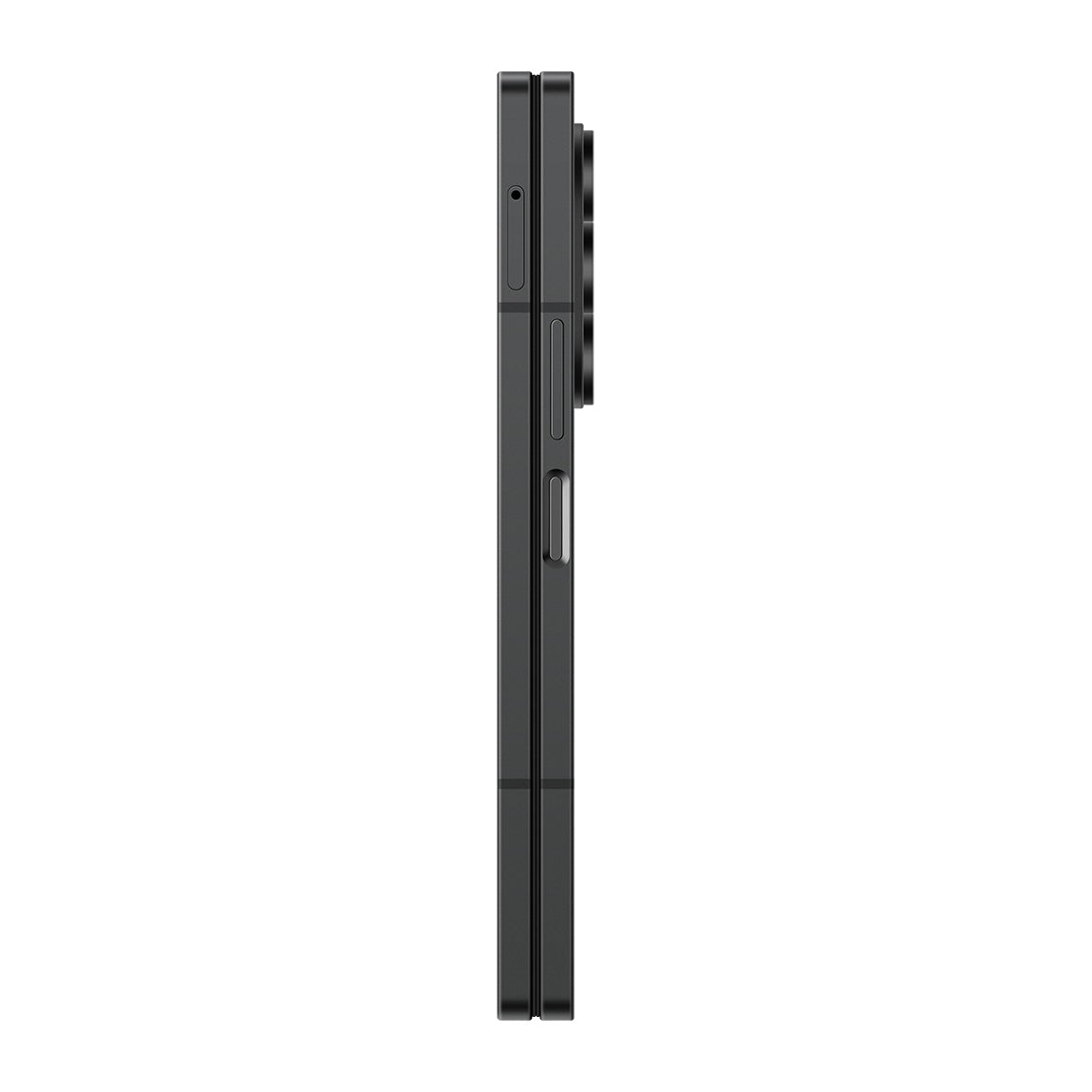 Galaxy Z Fold 6 Kılıf Magsafe Şarj Özellikli 600D Aramid Fiber Pitaka Ultra-Slim Classic Serisi Black-Grey Twill Kılıf Siyah-Gri
