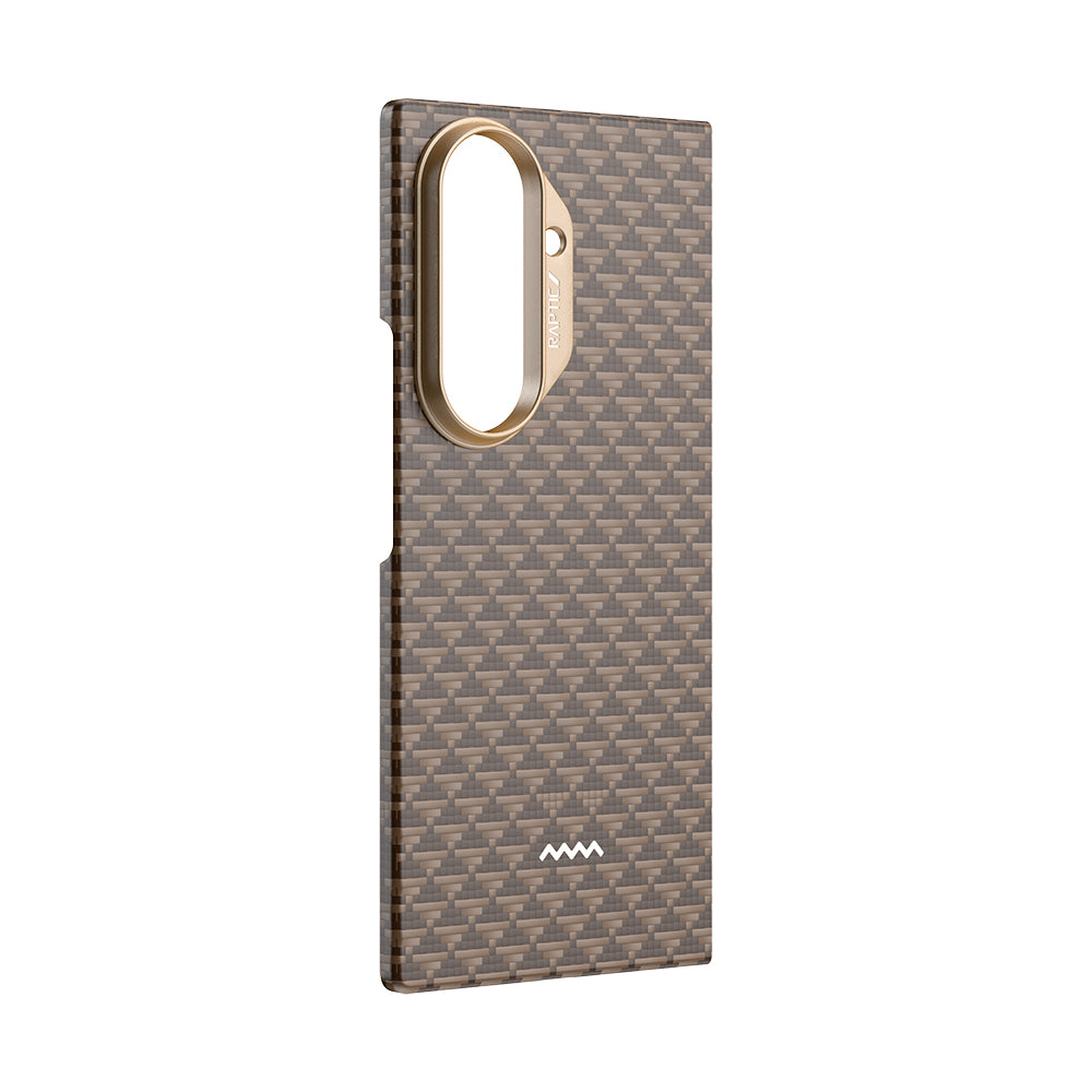 Galaxy Z Fold 7 Kılıf M-safe Şarj Özellikli Raptic Aramid Skin Origin Serisi Kapak Lacivert
