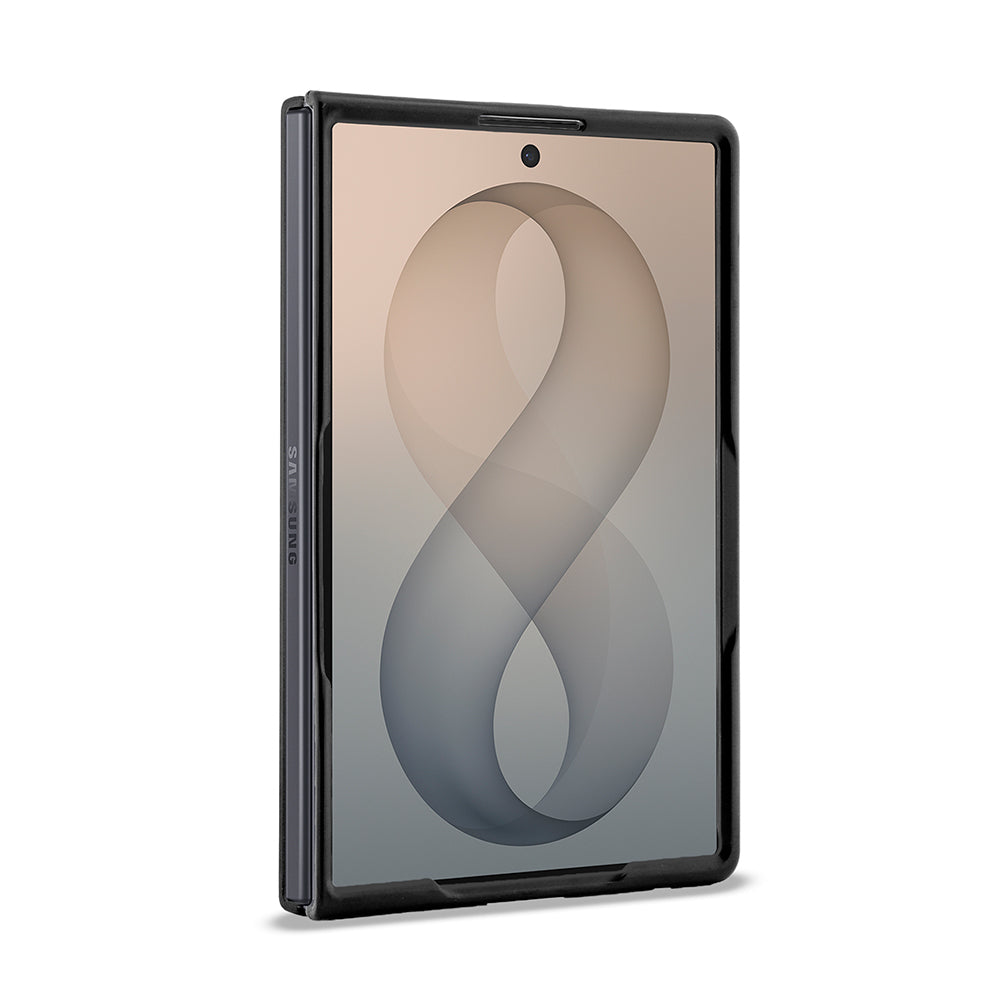 Galaxy Z Fold 8 Kılıf Guess Orjinal Lisanslı M-safe Şarj Özellikli 360 Derece Dönebilen Standlı PU Metal Logolu Kapak Kahverengi