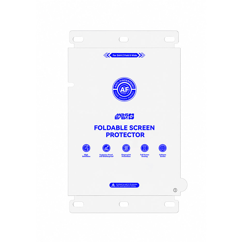 Galaxy Z Fold 8 Mohseven Internal Film Pet Ekran Koruyucu Şeffaf