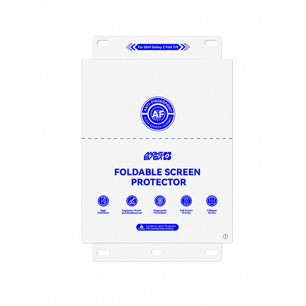 Galaxy Z Fold 8 Ultra Mohseven Internal Film Pet İç Ekran Koruyucu Şeffaf