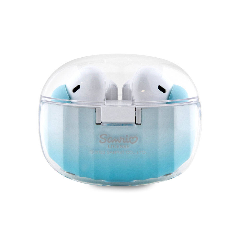 Hello Kitty Orjinal Lisanslı Renk Geçişli Tasarım Elektroplating Logolu TWS Bluetooth Kulaklık Pembe