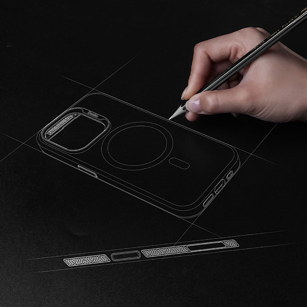 Benks Lucid Armor Serisi iPhone Kapak Siyah - enzaksesuar