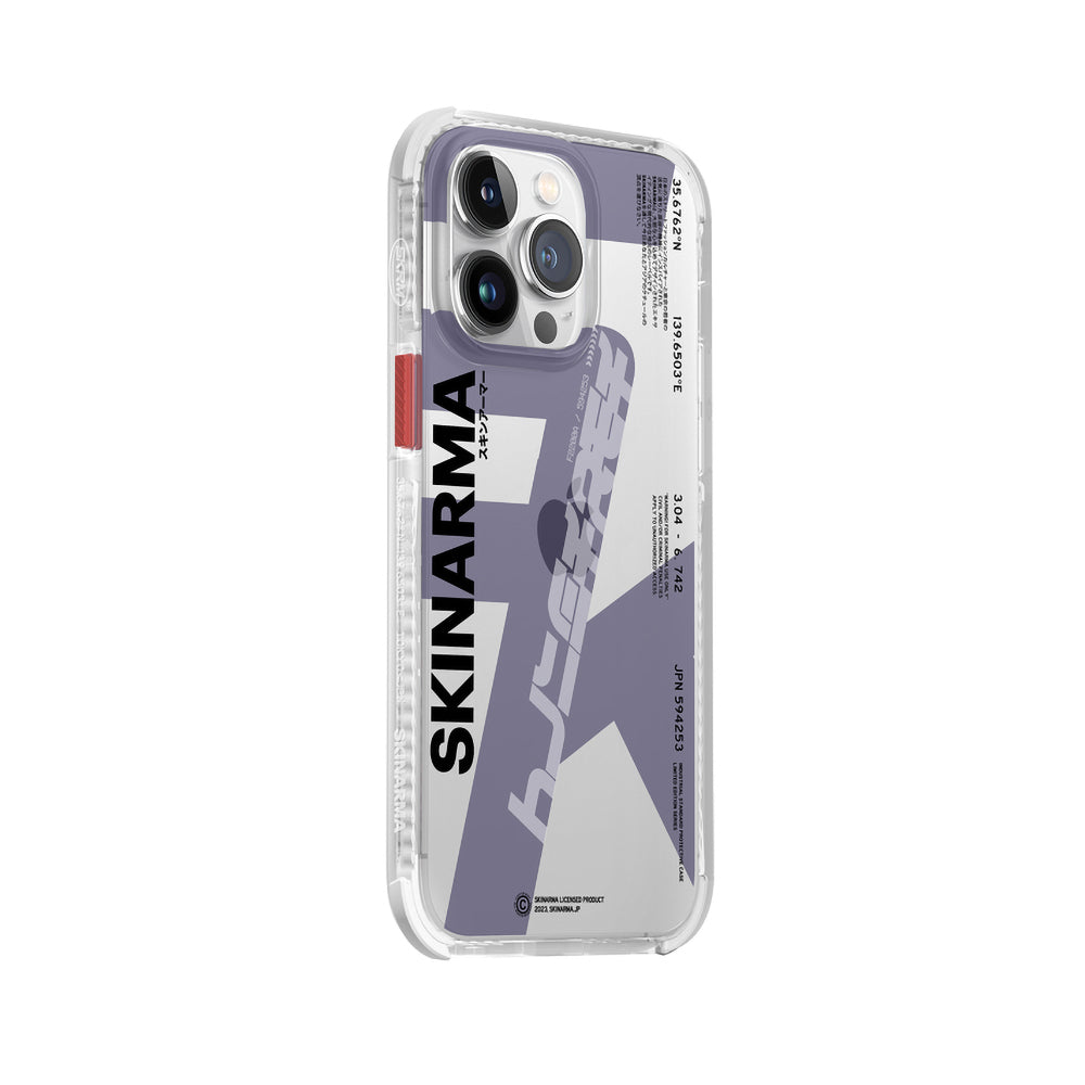 SkinArma iPhone Şeffaf Airbag Tasarımlı Raku Mor Kapak - enzaksesuar