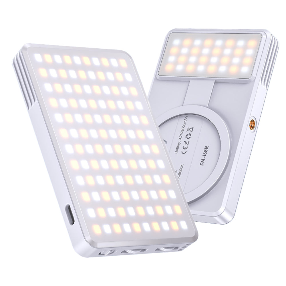 Jmary FM-168R Magnetik Dolgu Led Telefon Aydınlatma Işığı Siyah