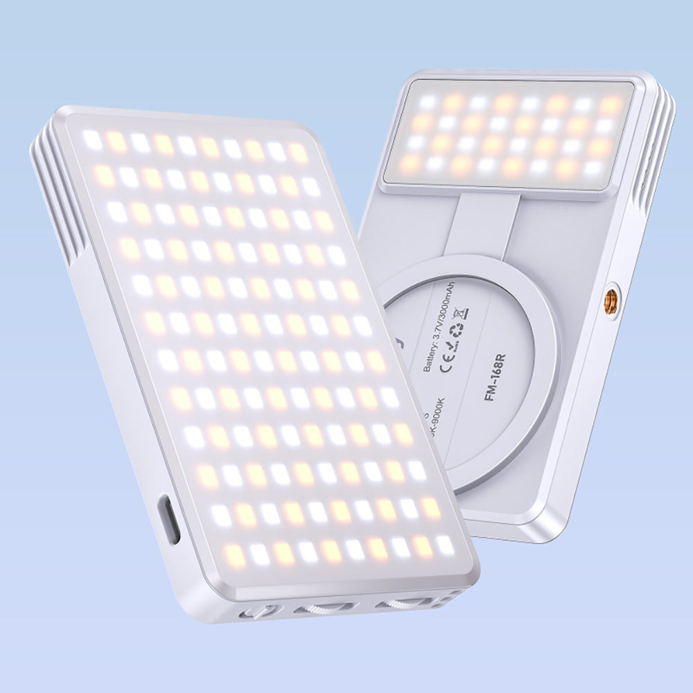 Jmary FM-168R Magnetik Dolgu Led Telefon Aydınlatma Işığı Beyaz