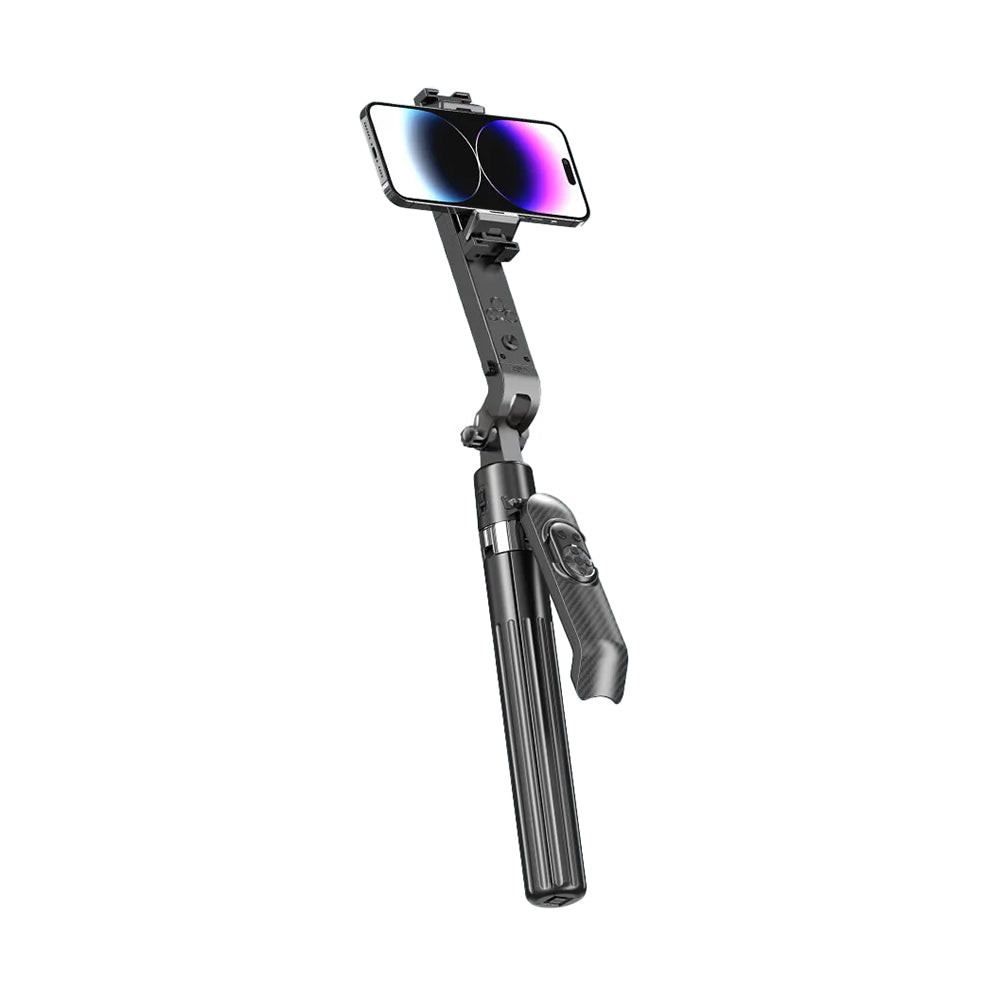 Jmary KT-299 360 Derece Dönebilen Kablosuz Kumandalı Tripod ve Selfie Çubuğu Siyah