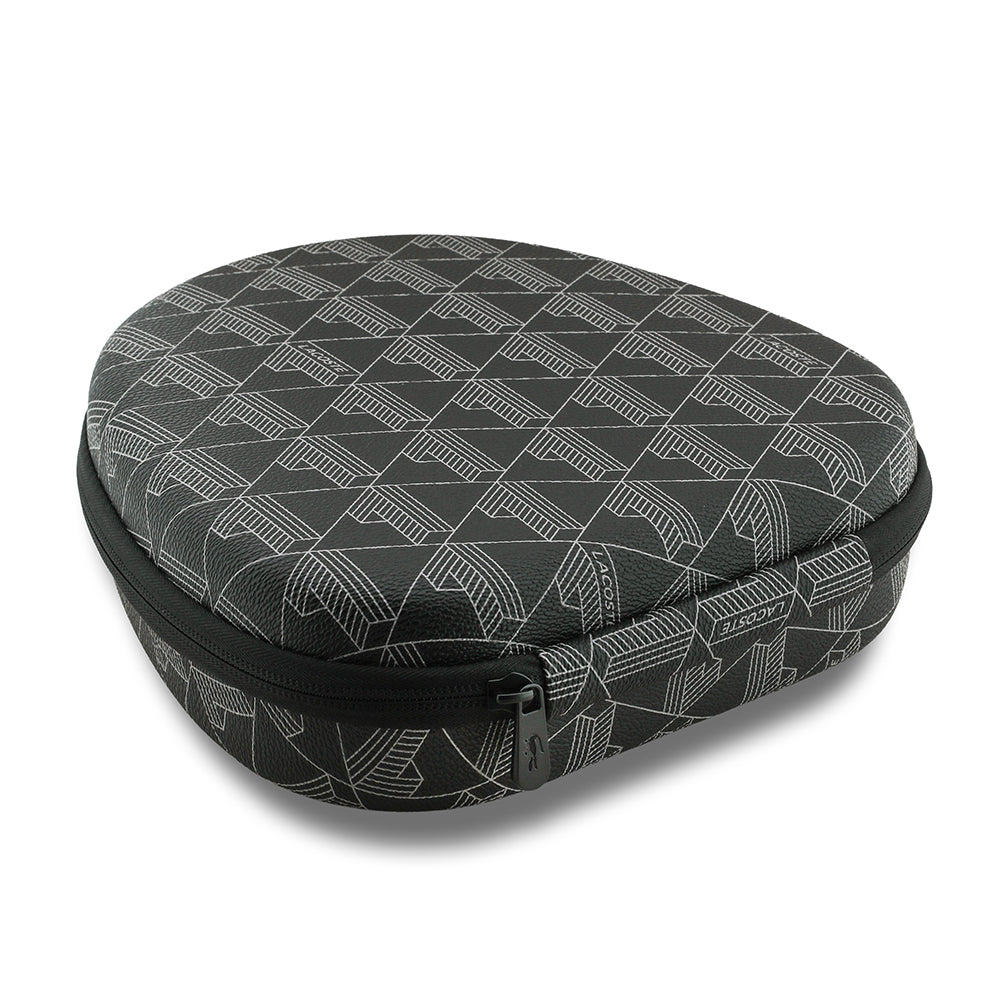 Lacoste Orjinal Lisanslı LH02 ANC Taşıma Çantalı Ayarlanabilir Kulak Üstü Bluetooth Kulaklık v5.4 Siyah