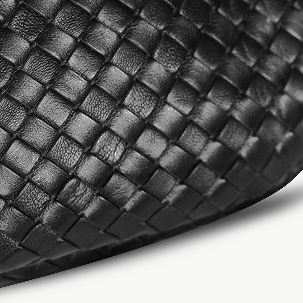 Lenyes LB551 Voyagers Serisi 1200D Polyester Kumaş Bilek Askı Kayışlı Mobil Aksesuar Çantası Siyah