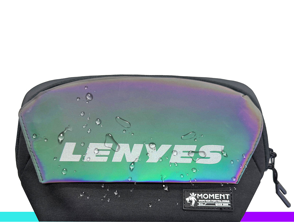 Lenyes LB713 Dazzling Crossbody Serisi Çok Amaçlı Su Geçirmez Çapraz Vücut Çantası Siyah