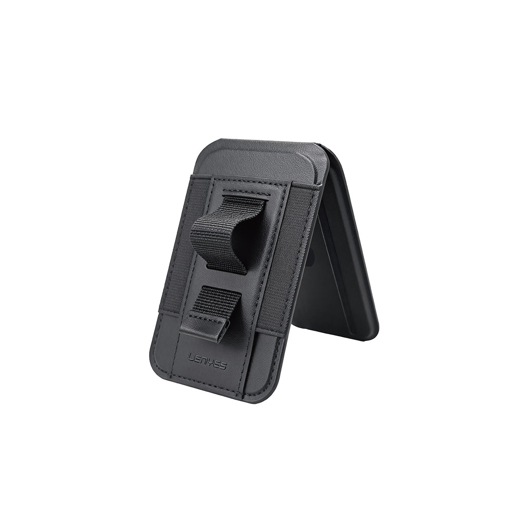 Lenyes LMW104 Magnetik Standlı Kartlık Siyah