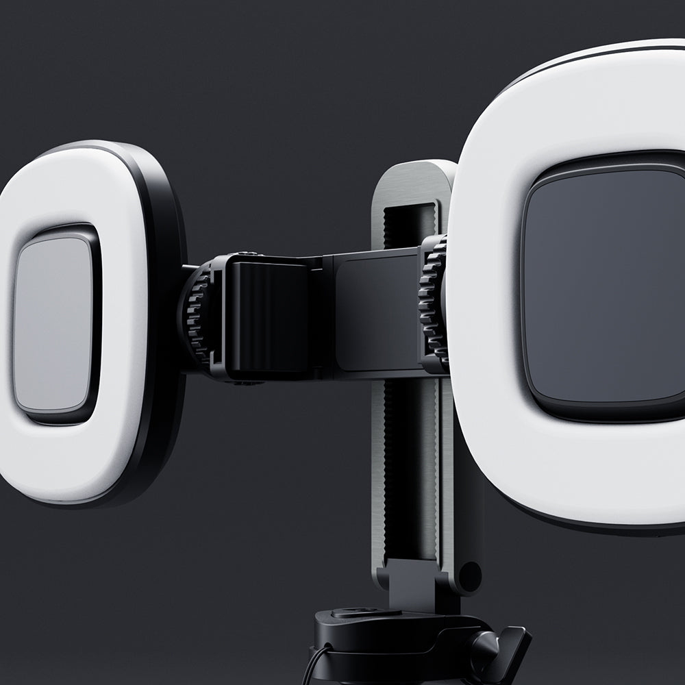 Lenyes LPH112 Dolgu Işıklı 360 Derece Dönebilen 3in1 Selfie Çubuğu ve Tripod Siyah