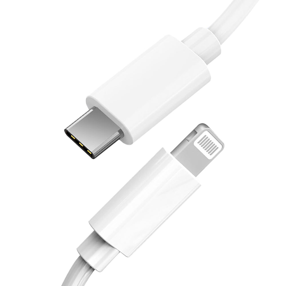 Micflip A01 2’li Type-C to Type-C PD & Type-C to Lightning MFI Sertifikalı Data ve Şarj Kablosu 2M Beyaz