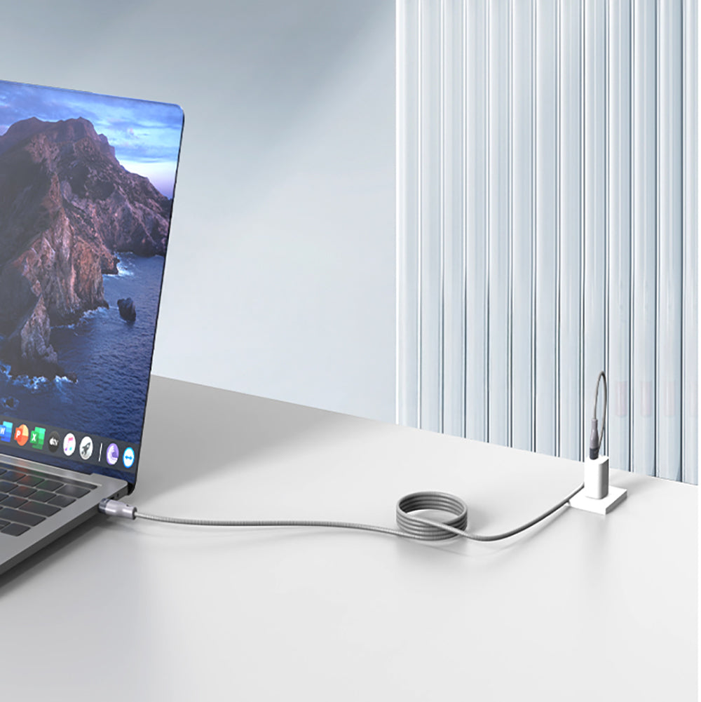 Micflip A25 Type-C to Type-C PD Hızlı Şarj Özellikli Data ve Şarj Kablosu 240W 2M Gri