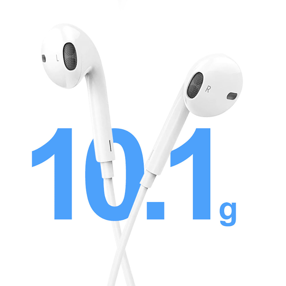 Micflip J01 3D Stereo Ses Destekli Type-C Kulakiçi Kulaklık Beyaz