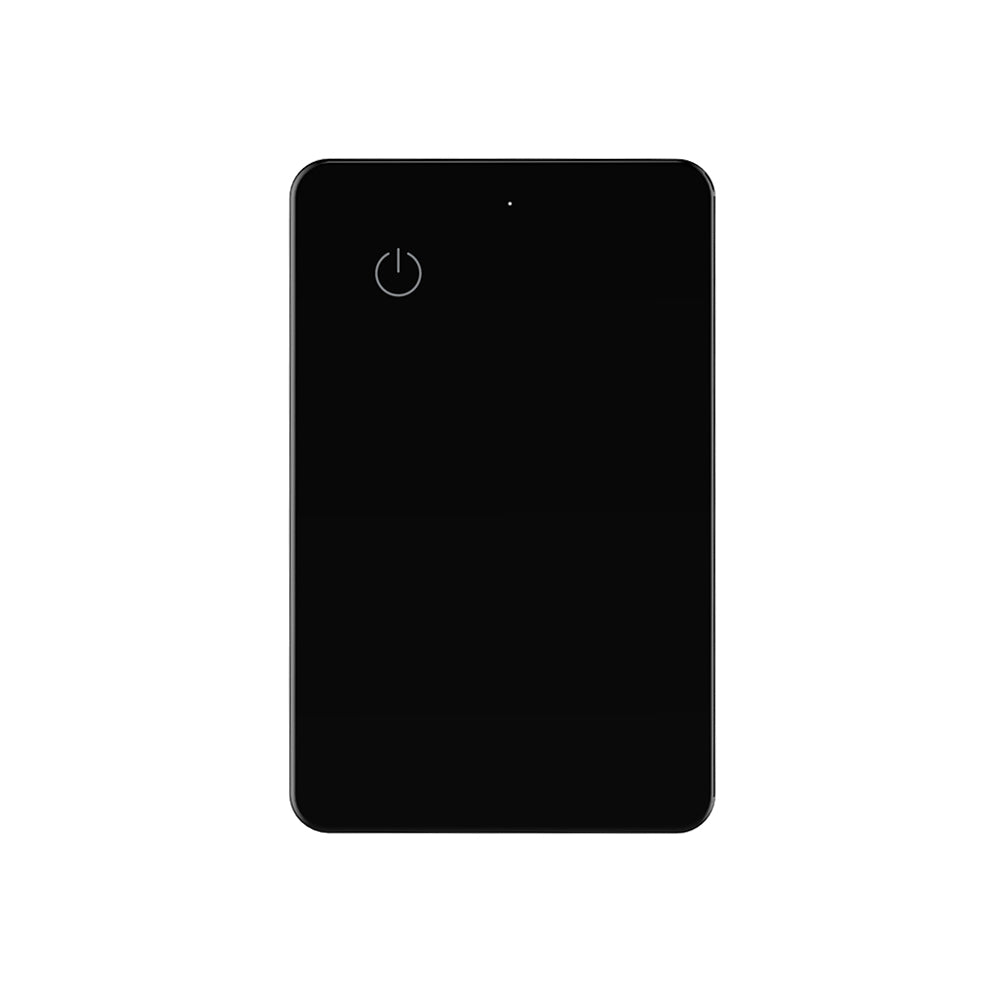 Micflip P045 Suya Dayanıklı iOS ve Android Cihazlar için Wireless Şarj Özellikli Akıllı Takip Kartı Siyah