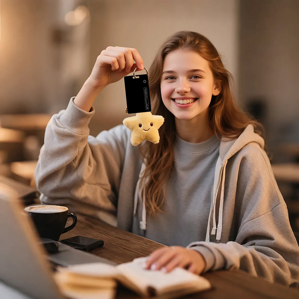 Micflip P105 Suya Dayanıklı iOS ve Android Cihazlar için Wireless Şarj Özellikli Akıllı Kart Siyah