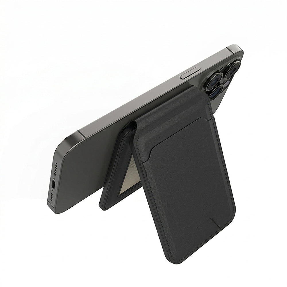 Micflip P17 iOS Cihazlara Özel Magnetik Standlı Kartlık Siyah