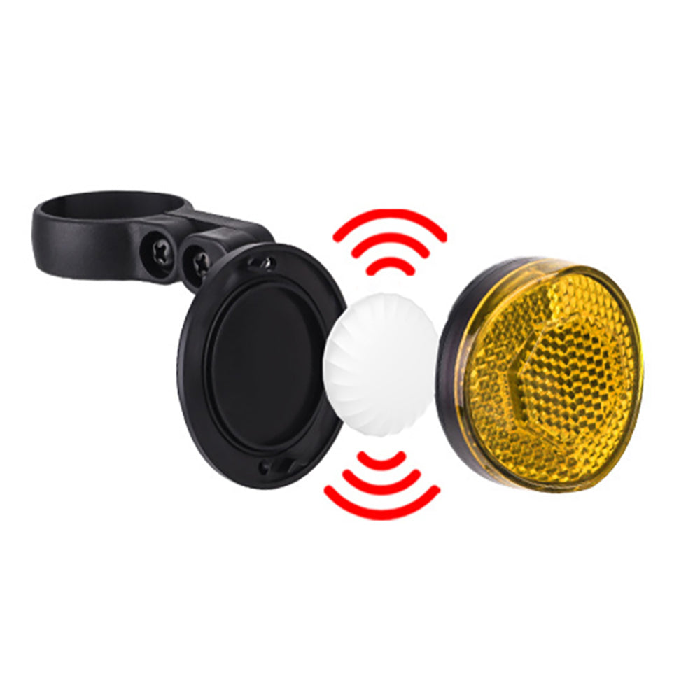 Micflip P20 Suya Dayanıklı Akıllı Takip Cihazlı Bisiklet Reflektörü Sarı