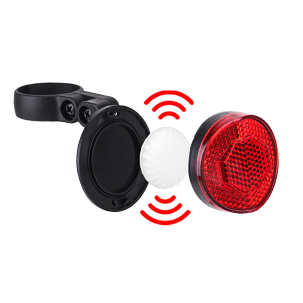 Micflip P20 Suya Dayanıklı Akıllı Takip Cihazlı Bisiklet Reflektörü Kırmızı