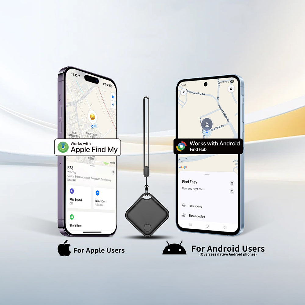 Micflip P27 iOS ve Android Cihazlar için Smart Tag Akıllı Takip Cihazı Siyah
