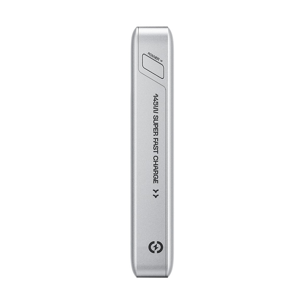 Movespeed YSPBM25 Pro Hızlı Şarj Özellikli Dijital LED Göstergeli Powerbank PD 145W 25.000mAh Gri