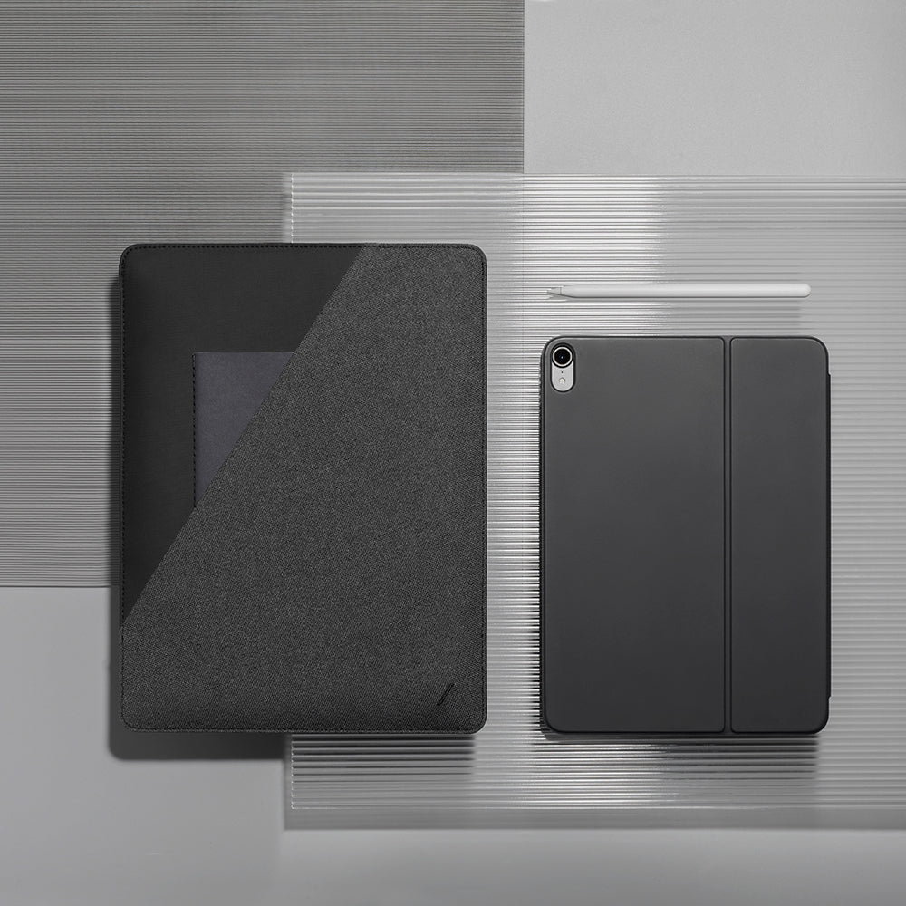 Native Uninon Stow Slim Serisi Su Geçirmez 11 inç Tablet Çantası Siyah