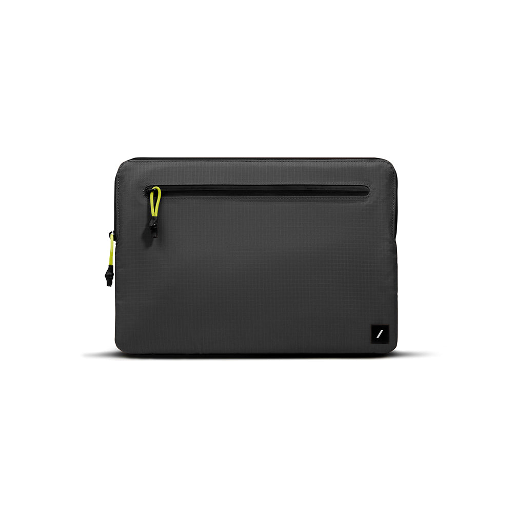 Native Uninon Ultralight Sleeve Serisi Su Geçirmez Ripstop Kumaş 14 inç Macbook Çantası Siyah