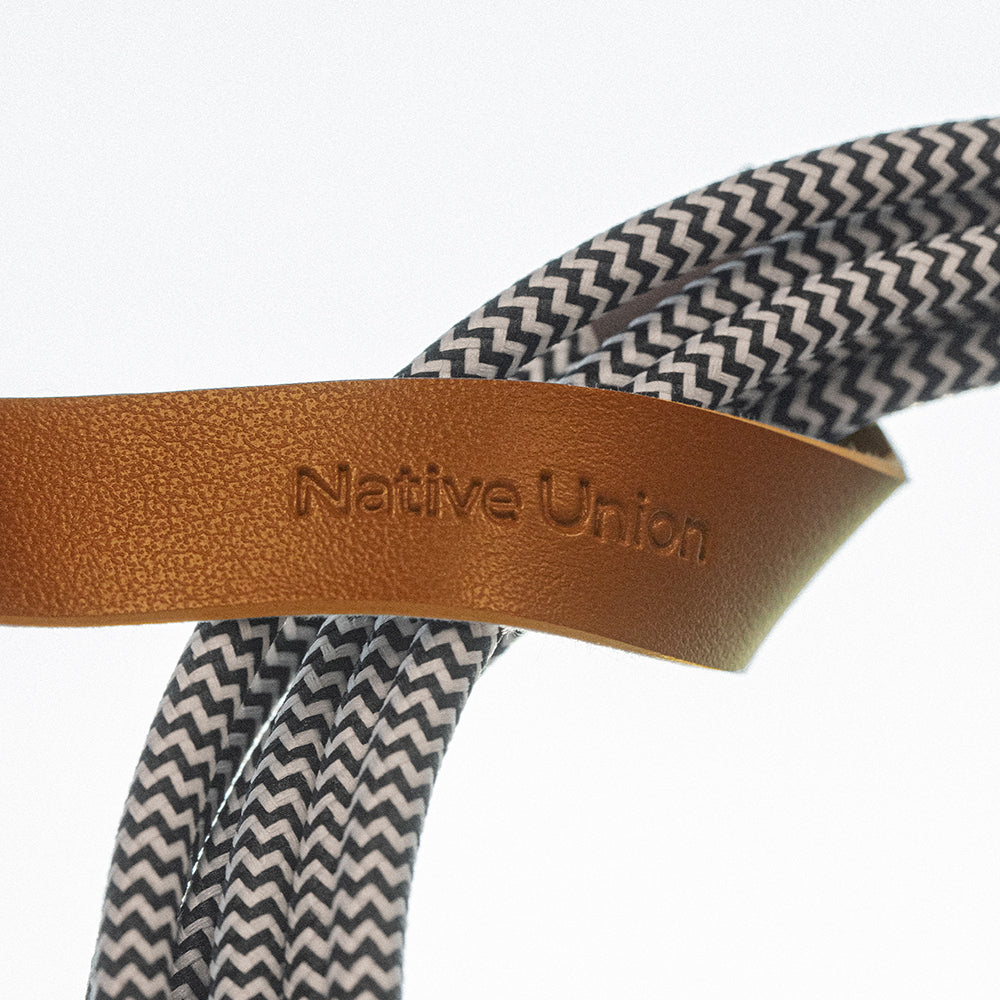 Native Union Belt Serisi Type-C to Type-C Şarj Kablosu 3M Siyah