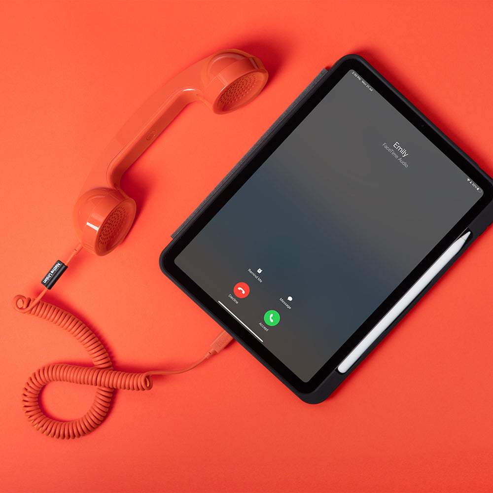 Native Union POP Phone Type-C Portlu Retro Telefon Ahizesi Kırmızı