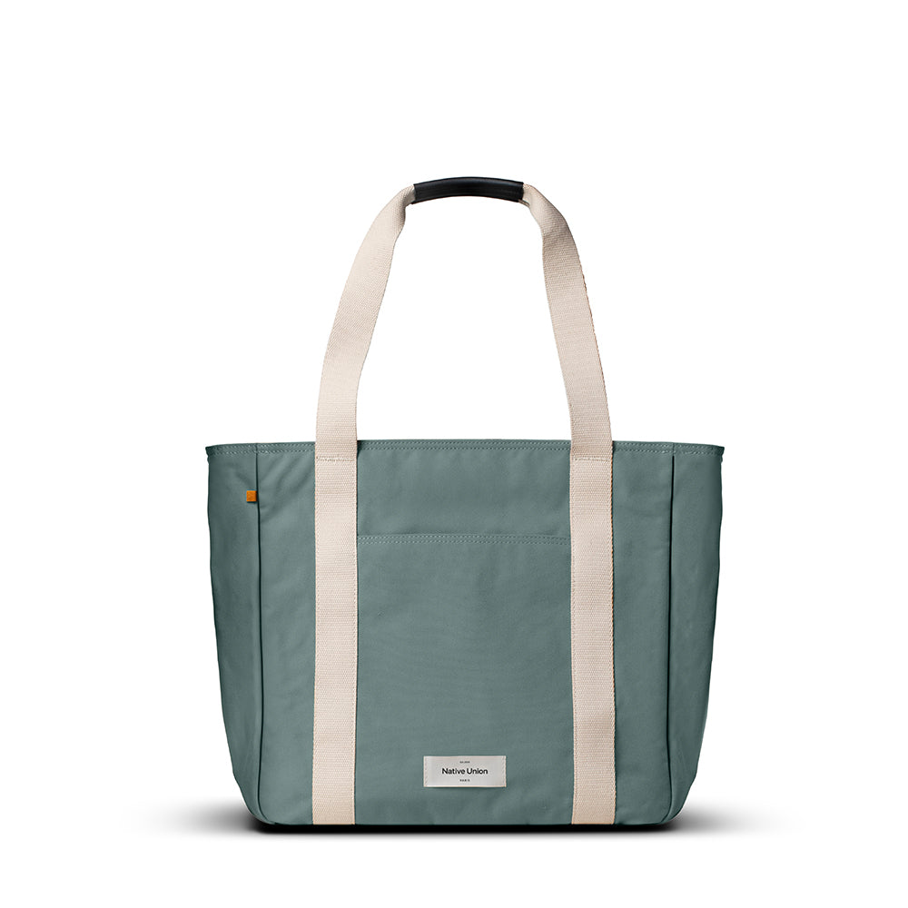 Native Union W.F.A Tote Bag Pro Su Geçirmez Cordura Kumaş YKK Fermuarlı 16L Taşıma Çantası Yeşil
