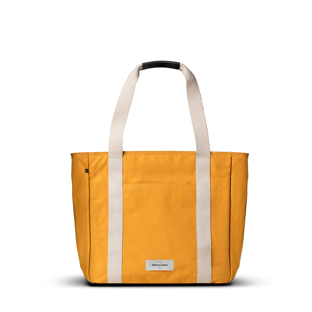 Native Union W.F.A Tote Bag Pro Su Geçirmez Cordura Kumaş YKK Fermuarlı 16L Taşıma Çantası Turuncu
