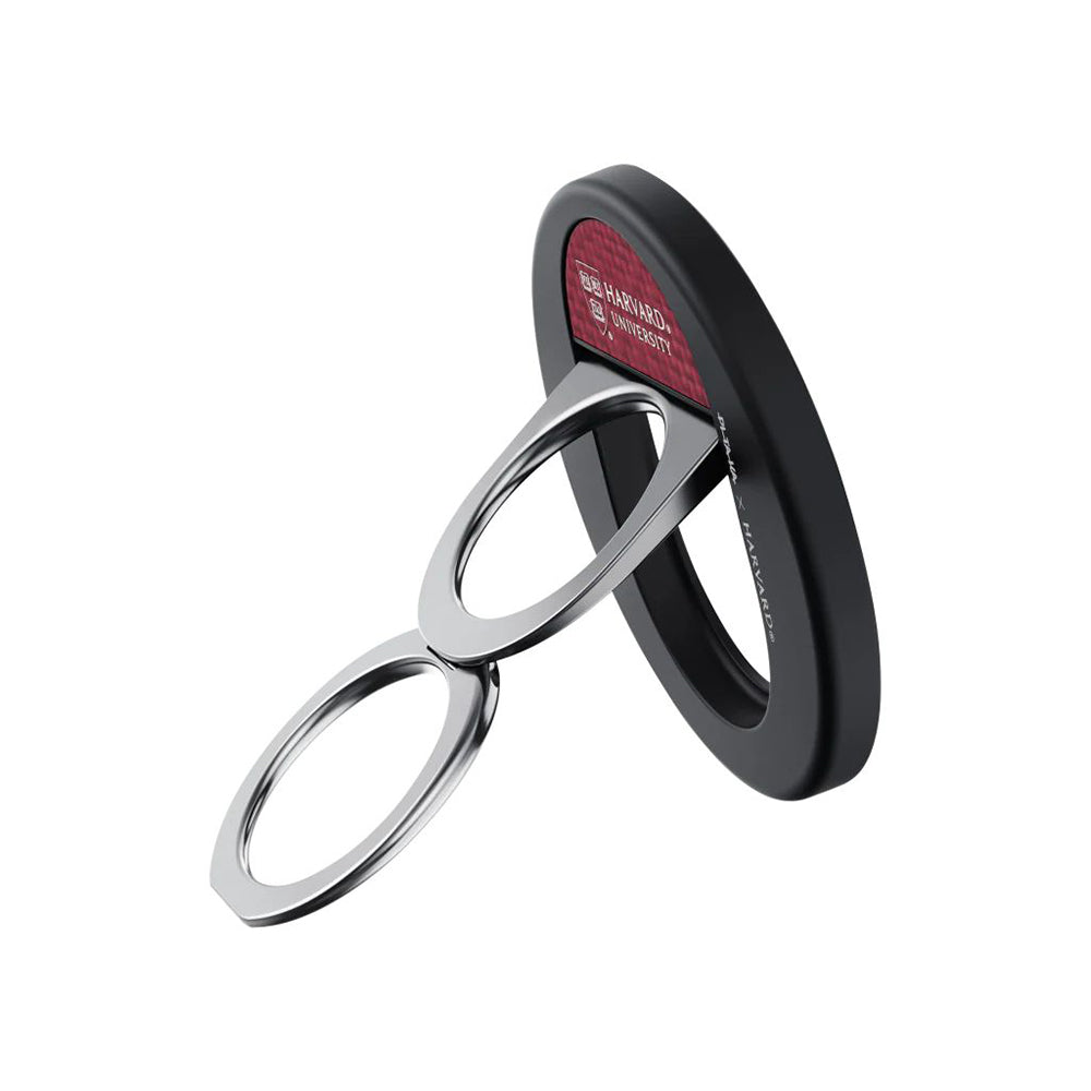 Pitaka Aramid Fiber Harvard Crimson Serisi MagEZ Grip 3 Magnetik Ring Stand Telefon Tutucu Kırmızı
