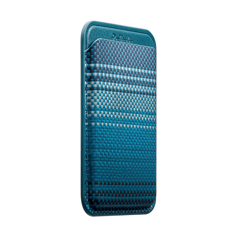 Pitaka Magnetic Woven Serisi Aramid Fiber Magnetik Kartlık Kahverengi