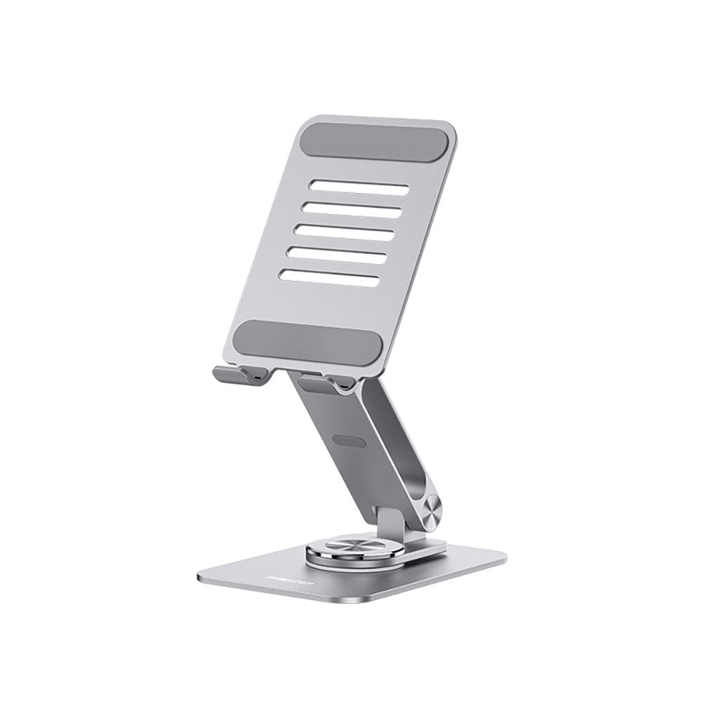 Recci RHO-M22 Ayarlanabilir Katlanabilir 360 Derece Dönebilen Telefon ve Tablet Standı Gri