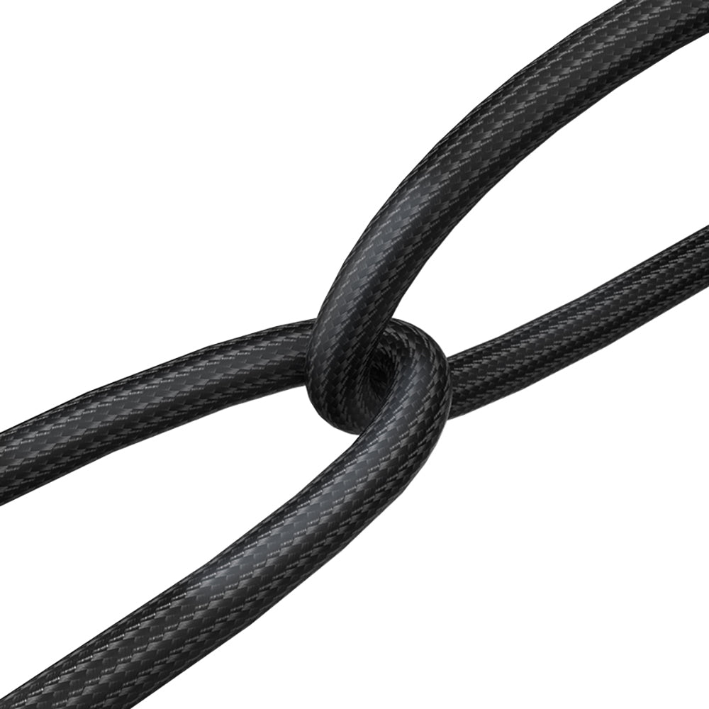 Recci RS42C Lamp Display Serisi USB-A to Type-C 100W Hızlı Şarj Özellikli Data ve Şarj Kablosu 1.5M Siyah