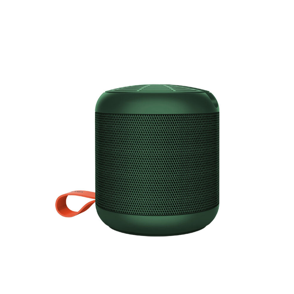 Recci RSK-W09 Mozart Serisi Hi-Fi Askılı Telefon Tutuculu Wireless Bluetooth 5.0 Speaker Hoparlör 1200mAh Koyu Yeşil