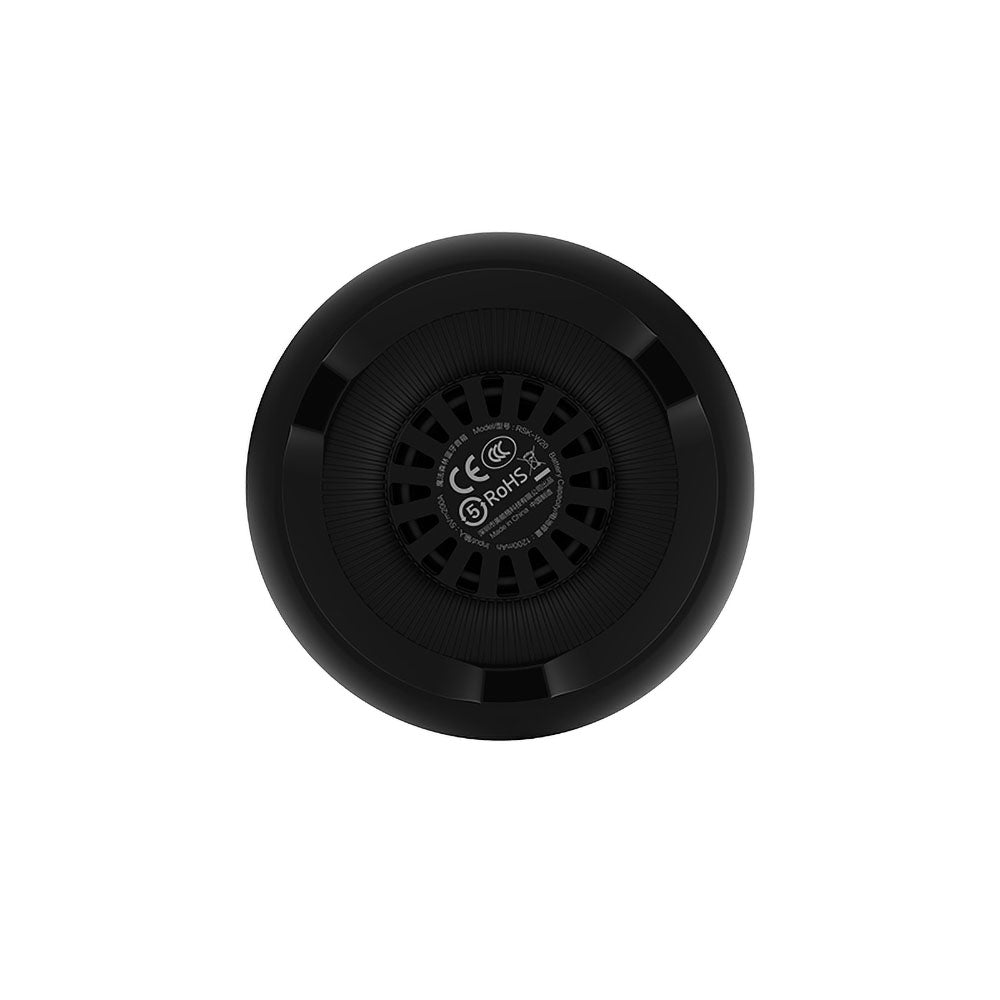 Recci RSK-W20 Magic Forest Serisi TF/AUX/USB Hi-Fi RGB Işıklı Wireless Bluetooth 5.0 Speaker Hoparlör 1200mAh Siyah