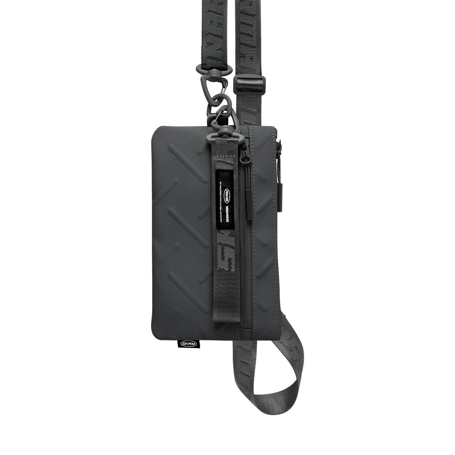 Skinarma Clutch Juno Boyun Askı Kayışlı Çapraz Vücut Çantası Füme