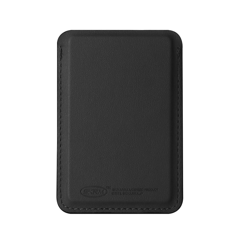 SkinArma Kado 2 Hazneli Magnetik Standlı Kartlık Siyah-Kırmızı