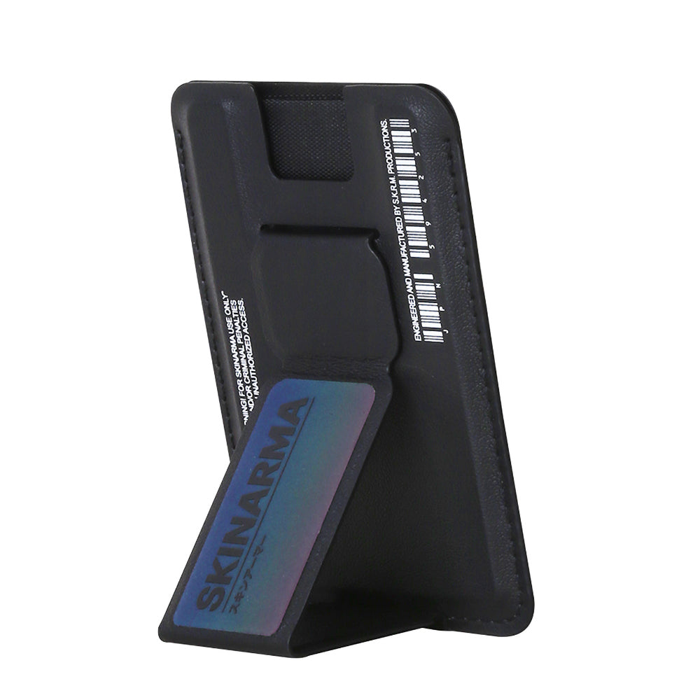 SkinArma Kado 2 Hazneli Magnetik Standlı Kartlık Mor