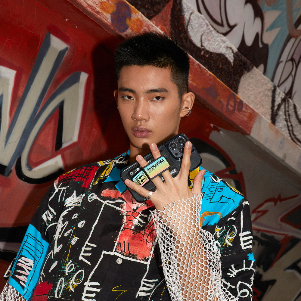 SkinArma Kado 2 Hazneli Magnetik Standlı Kartlık Olive