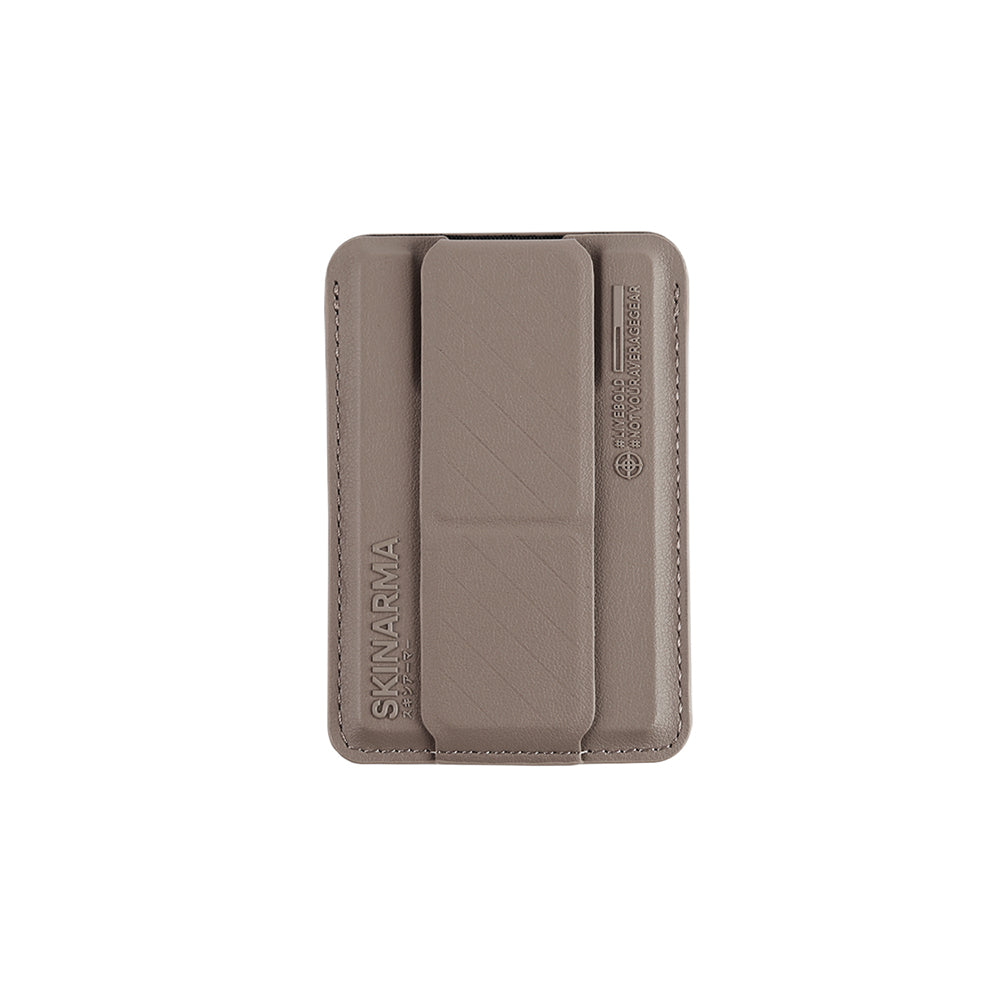 SkinArma Kado 2 Hazneli Magnetik Standlı Kartlık Gold