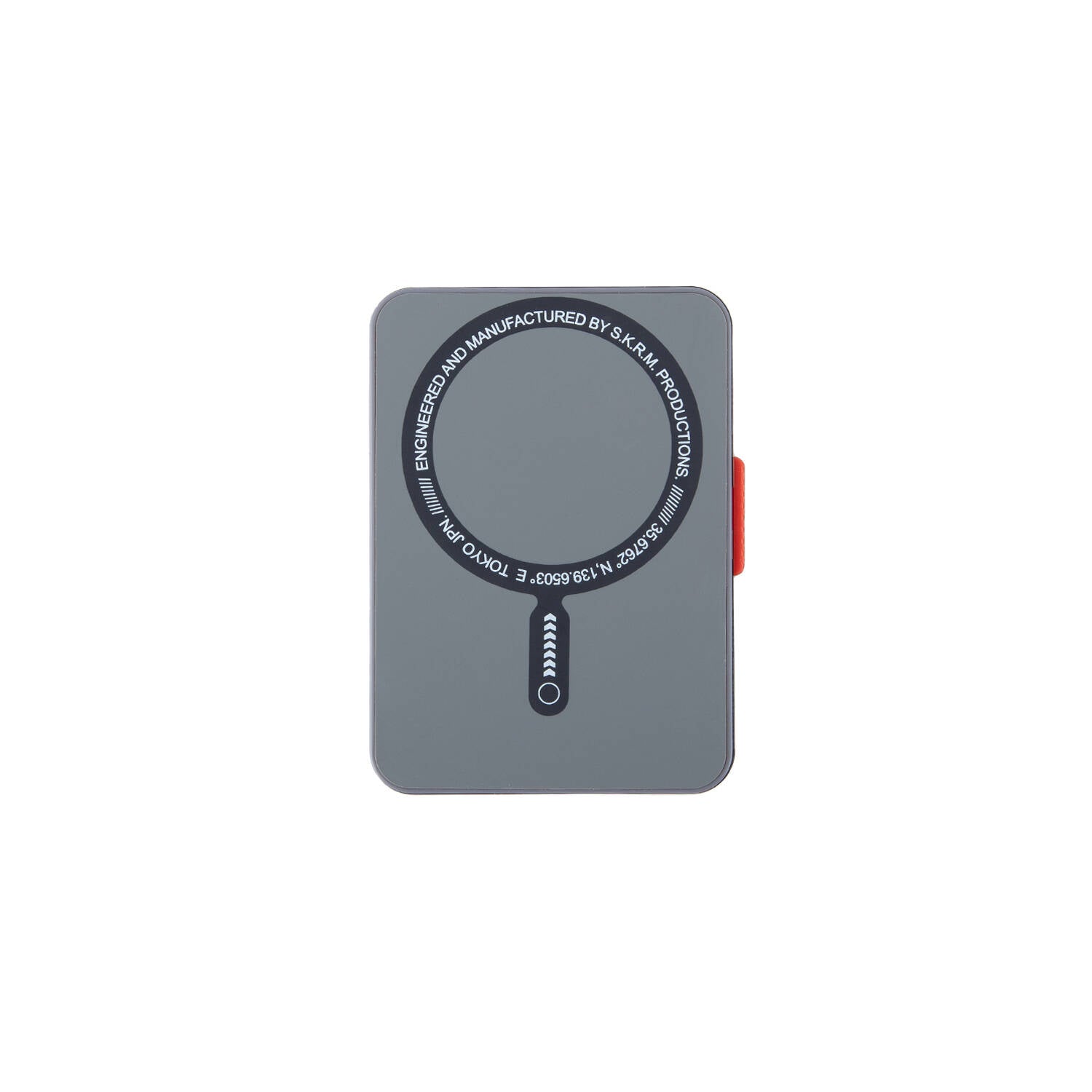 SkinArma Phaze Buton Tasarımlı 2 Hazneli Magnetik Standlı Kartlık Siyah