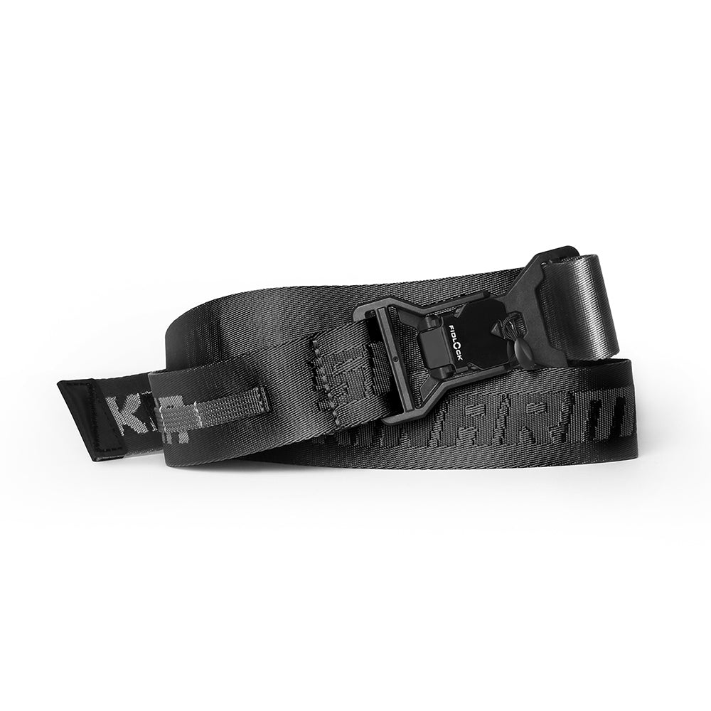 Skinarma Ranger Serisi Manyetik Tokalı Hafif Naylon Spor Kemer 3.5cm Siyah