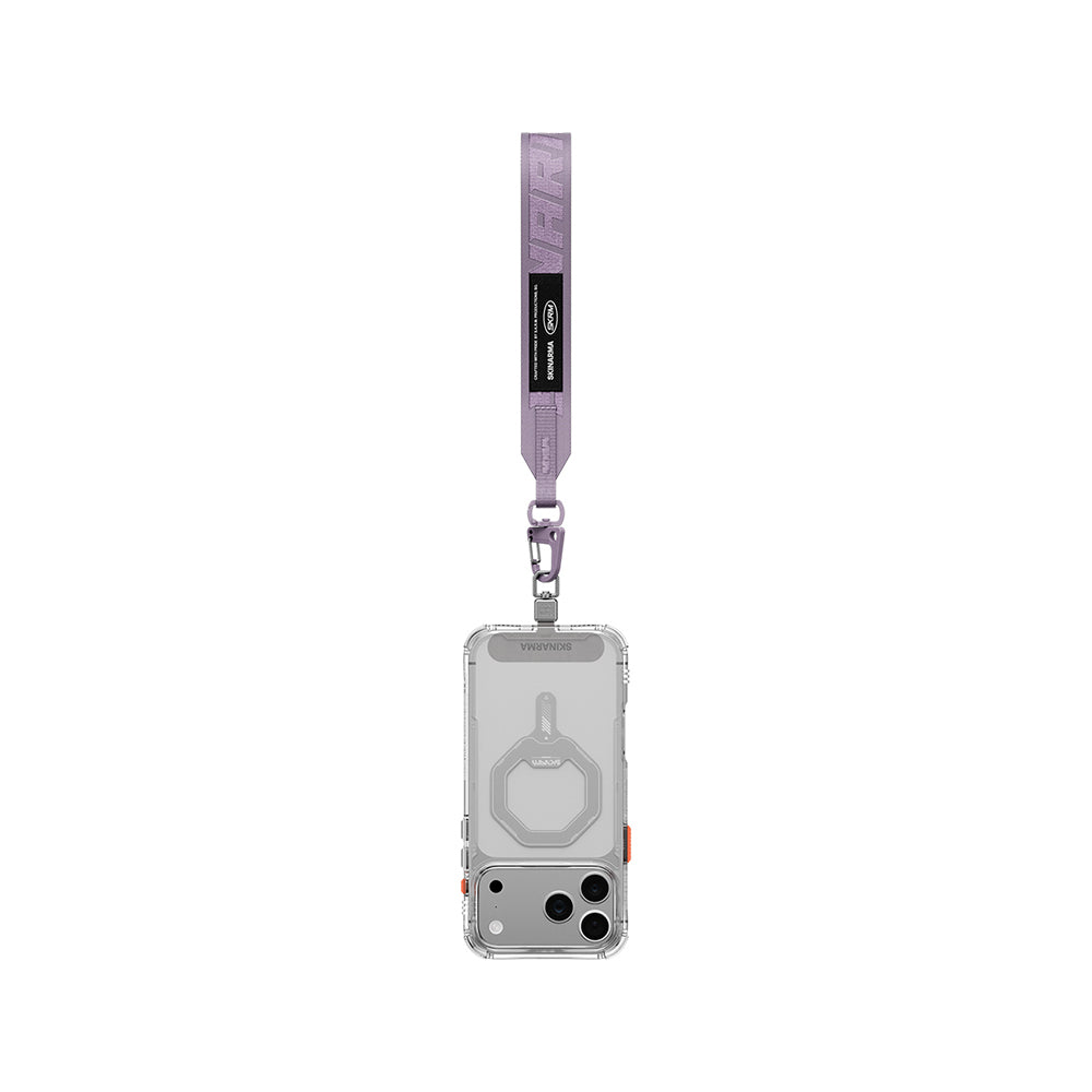Skinarma Scout XE Serisi Logolu Ayarlanabilir Telefon Bilek Askı Kayışı Lila