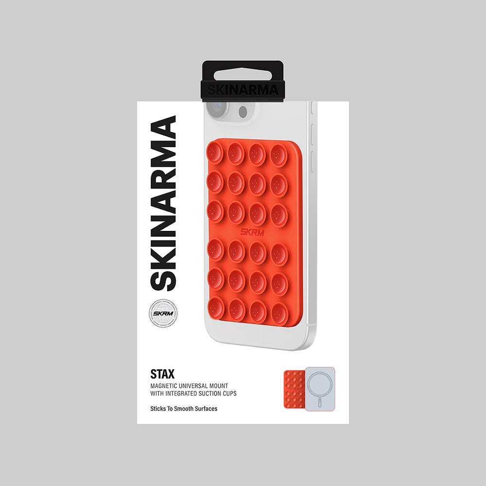 Skinarma Stax Magnetik Vakumlu Telefon Tutucu Füme