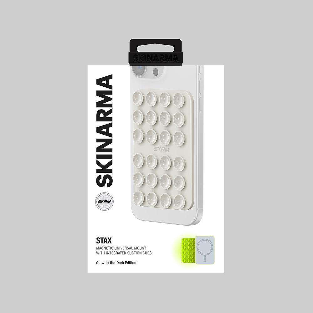 Skinarma Stax Magnetik Vakumlu Telefon Tutucu Kahverengi