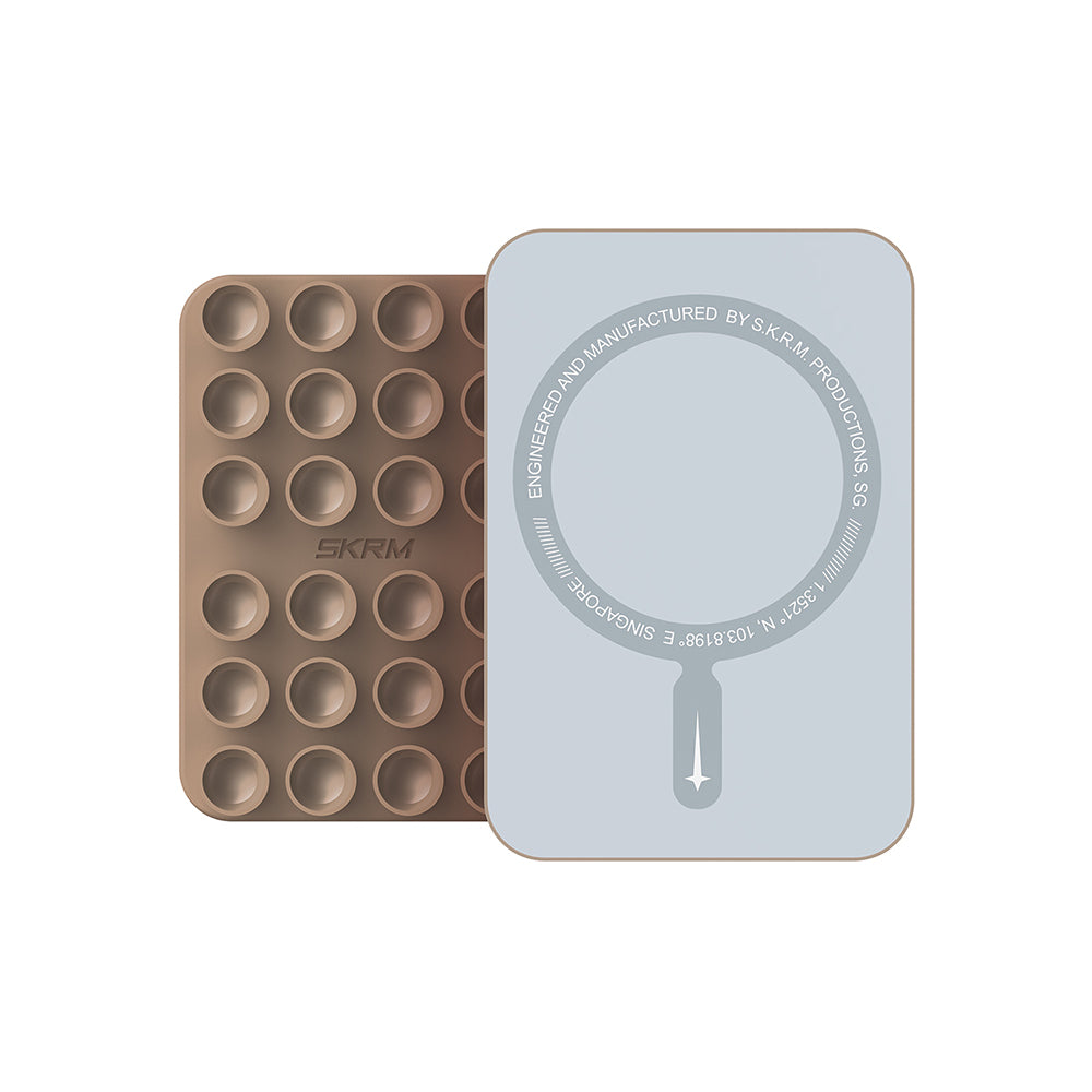 Skinarma Stax Magnetik Vakumlu Telefon Tutucu Füme