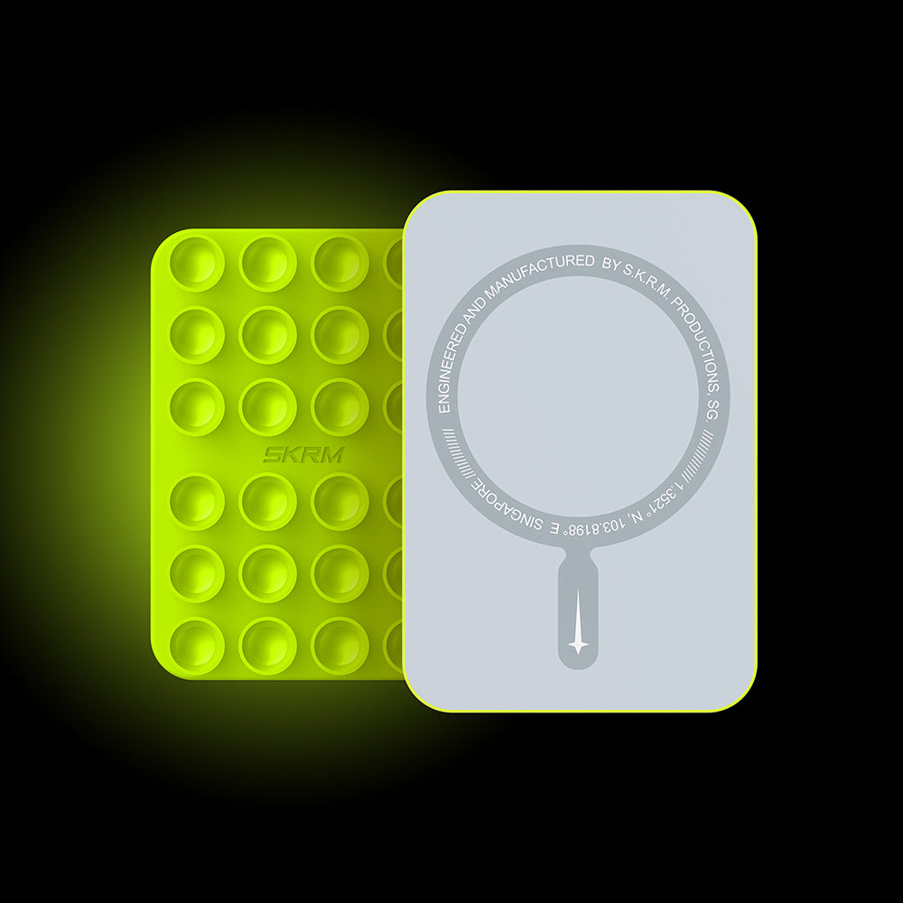 Skinarma Stax Magnetik Vakumlu Telefon Tutucu Kahverengi